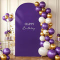 6FT Purple Arch Backdrop Cover by WishCare