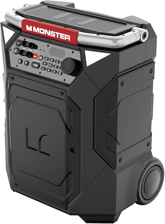Monster Rockin’ Roller 360 Indoor/Outdoor Portable Bluetooth Speaker | Up to - Image 2