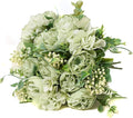 Artificial Flowers Fake Peony Silk Mini Plastic Bridal Flowers by YoungJewl