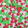 Red White Green Star Confetti 0.78inch/2cm 8000PCS Table Confetti by Unknown