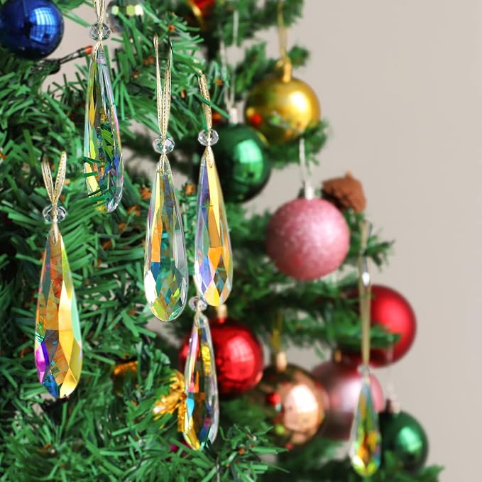 Crystal Glass Christmas Ornaments, Centerpieces, Party Decor - Image 4