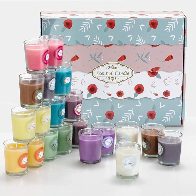 Scented Candles, Strawberry, Aromatherapy Candles, Soy Wax Glass Jar Candle - Image 5