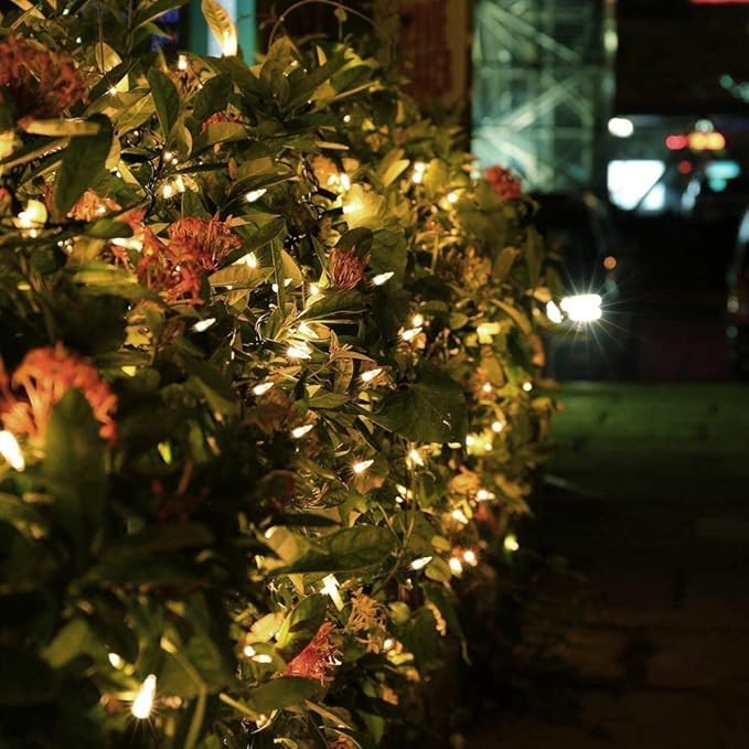 Outdoor String Lights Christmas Lights 50 LED Battery Operated String Lights - Image 6