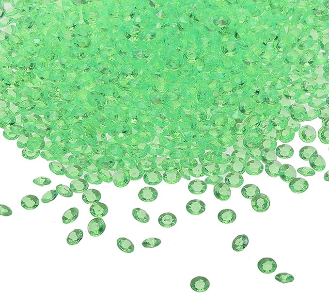PATIKIL 4000 Pcs Wedding Table Scatter Confetti Crystals 6mm Acrylic Diamonds by PATIKIL