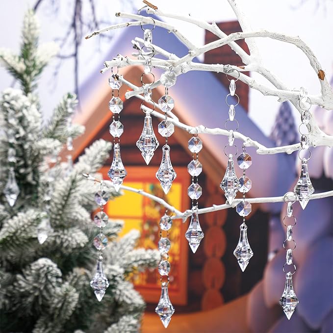 Nuenen 100 Pcs Hanging Crystals - Image 4
