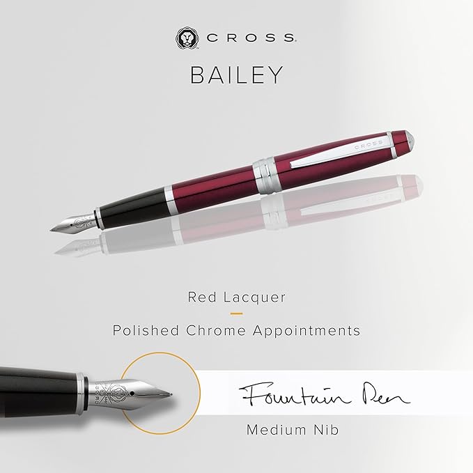 Cross Bailey Refillable Fountain Presented in a Premium Gift Box - Image 2