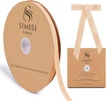 Champagne Velvet Ribbon 3/8'' 25 Yards by SIMISIRIBBON