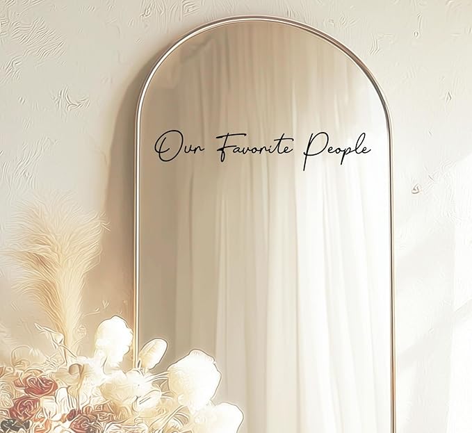 Our Favorite People Seating Chart Decal Wedding Seating Chart Header Decal - Image 5