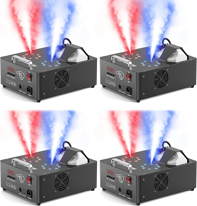 2000W Professional Fog Machine Dual Nozzle by Warmdance