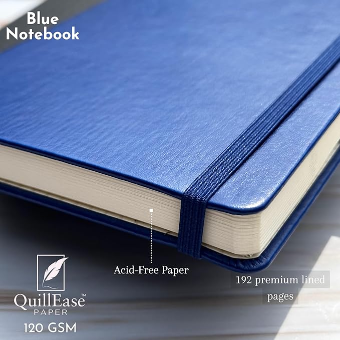 SETTINI Journal Notebook for Writing, Vegan Leather Hardcover Notebook - Image 6