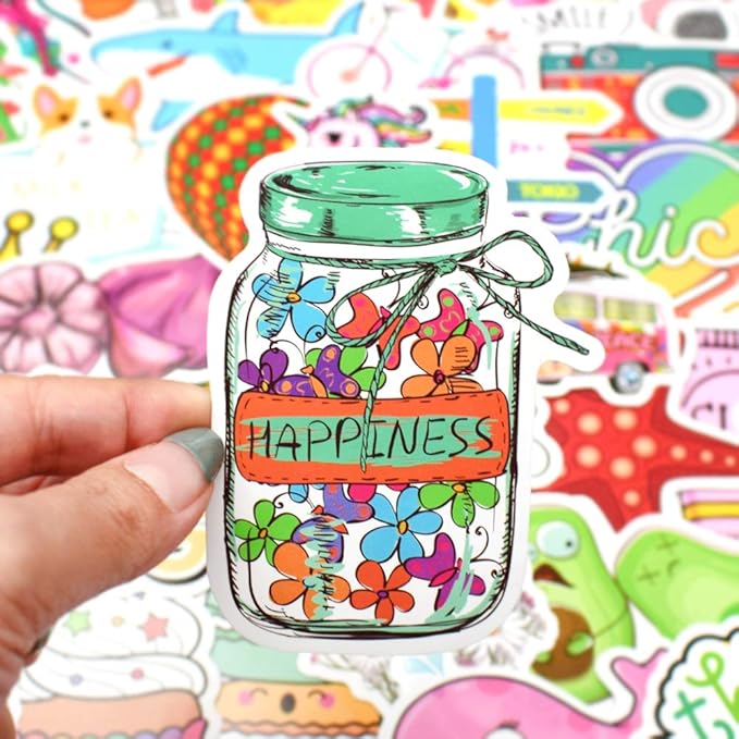 QTL Waterproof Stickers for Girls Cute Stickers for Water Bottles Hydro Flask - Image 6