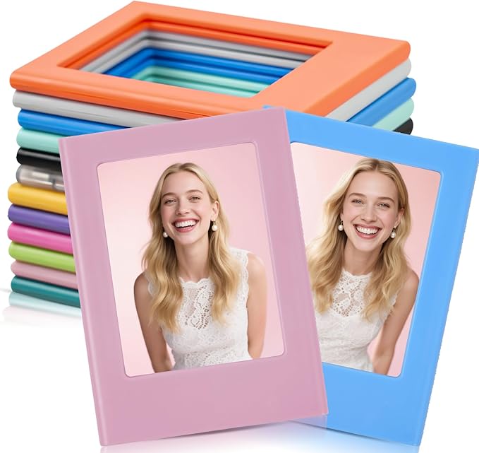 12 Packs Magnetic Picture Frame, Mini Picture Magnets 2x3 Picture Frame - Image 6