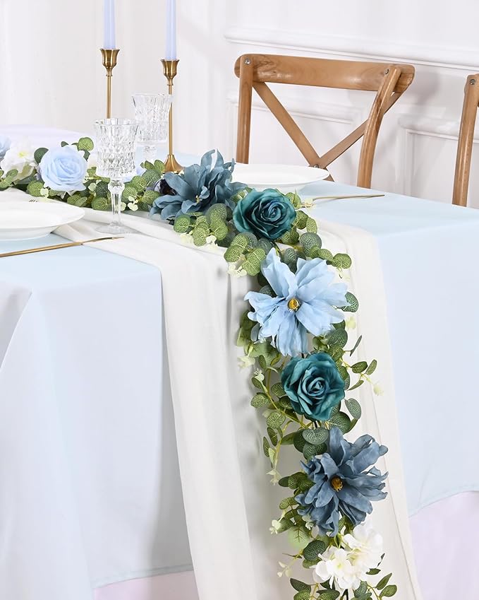 Waipfaru 6.07Ft Artificial Eucalyptus Garland by Waipfaru