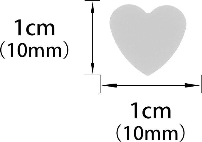 Silver Heart Table Sequins & Metallic Sprinkles - Image 2