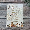 MillaSaw 20pcs Palm Wedding Invitations Cards by MillaSaw
