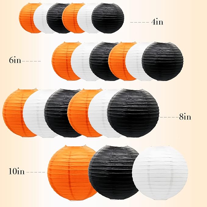 ADLKGG Paper Lanterns Party Decorations - Image 2