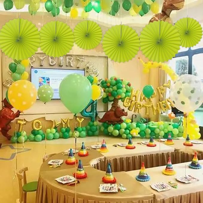 Green Graduation Party Decor, Tropical Party Decorations, Emerald Green Party - Image 5