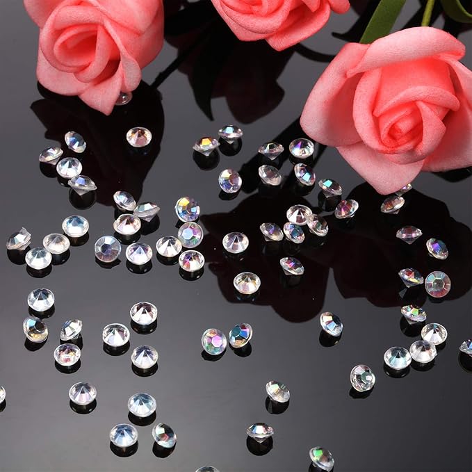 10000 Clear Wedding Table Scatter Crystals Acrylic Diamonds Rhinestones - Image 4