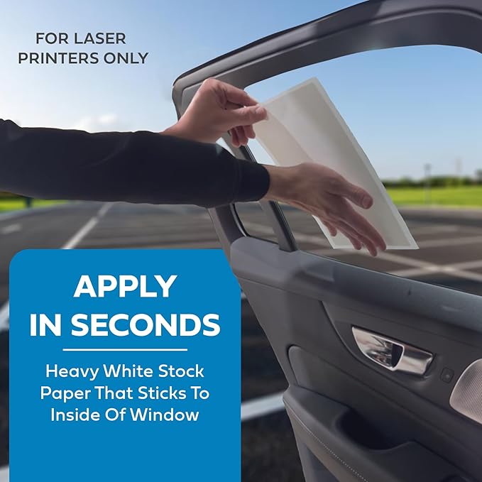 Interior Car Window Stickers for Cars & Dealerships - Image 5