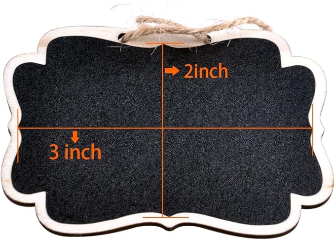 UCEC Mini Erasable Chalkboards, Double Sided Blackboard - Image 4
