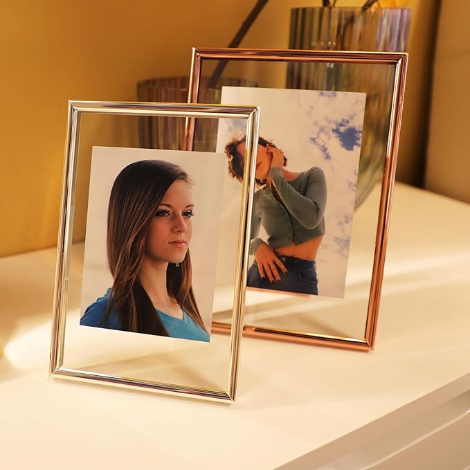 Silver Floating Frame with Romantic Heart, - Image 7