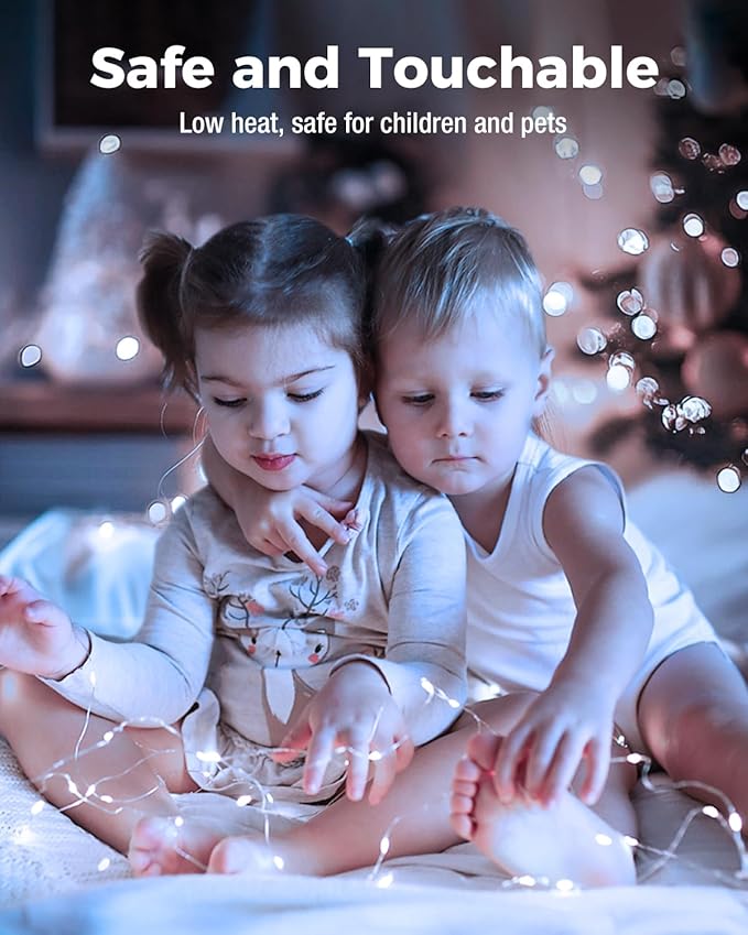 btfarm 12 Pack Fairy Lights Battery Operated, 7FT 20 LED Mini String Lights - Image 4