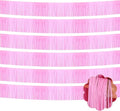 6 Pack 10 Feet Foil Fringe Garland Metallic Tinsel Streamers Banner Wall by Clayghsen