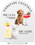 Pet Signature Drink Wedding Signs by Elation+Factory+Co.