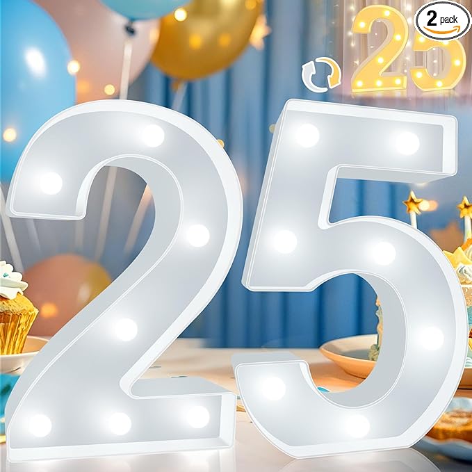 Pooqla 25th Birthday Decoration by Pooqla