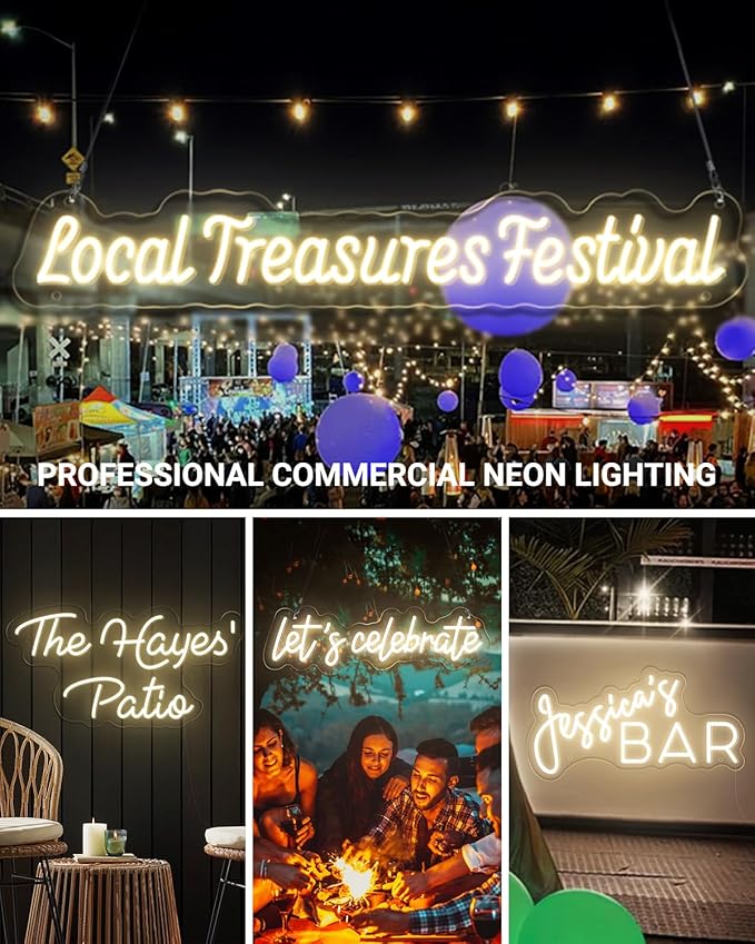 Large Outdoor Waterproof Custom Neon Sign, Personalized Outdoor Led Sign - Image 7