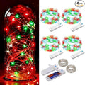 ZNYCYE 4 Pack Fairy Lights Battery Operated, 8.2 Ft 50 LED Fairy Lights by ZNYCYE
