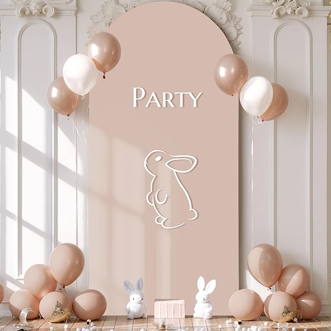 7.2FT Nude Arch Backdrop Cover - Image 8