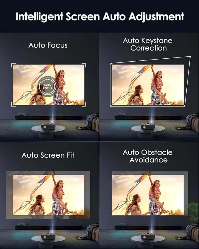 Daylight Projector 4K Ultra HD 2300 High ANSI Smart Home Theater - Image 5