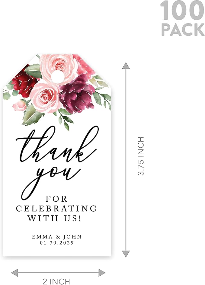 Andaz Press 100-Pack Personalized Thank You - Image 5