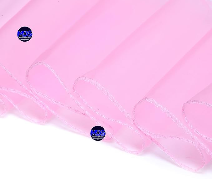 MDS Pack of 300 PCS Organza Chair Sashes Wider Dining Chair Bows Ribbon Tie Back - Image 5
