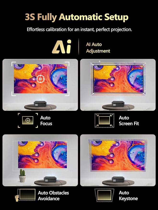Smart Daytime 4K Projector HDR 2300ANSI - Image 8