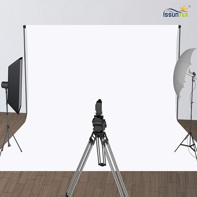 ISSUNTEX 10X10 ft/3X3 Meters Background Photo Backdrop, Photo Studio, - Image 2