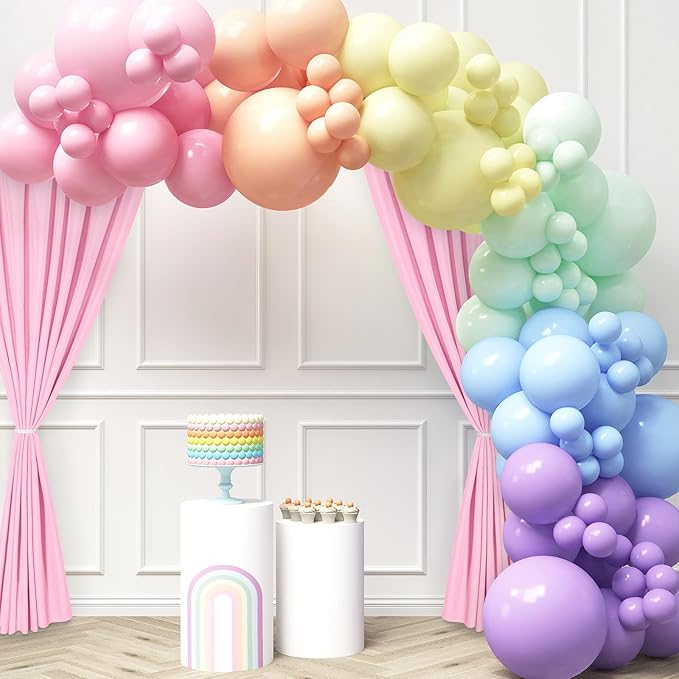 DWCN 10x8 FT Pink Backdrop Curtains - Image 7
