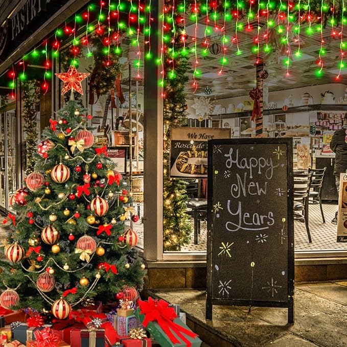 KNONEW 99ft 1216 LED Christmas Lights Outdoor Decorations - Image 8