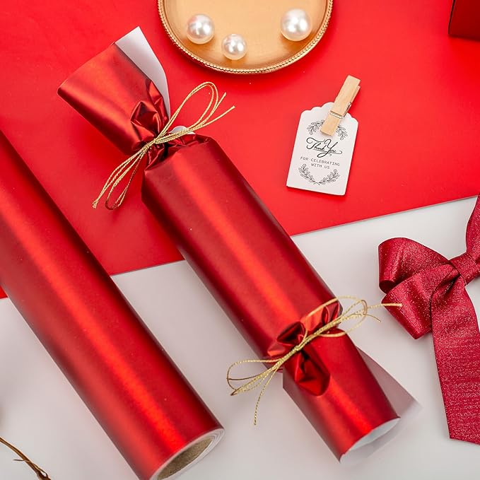 Garbendy Red Wrapping Paper - Image 3
