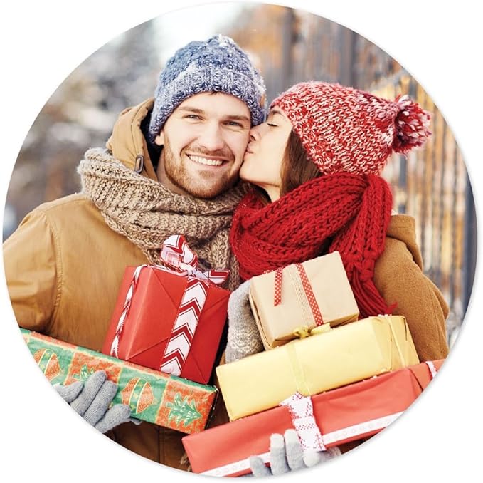 Andaz Press Bulk Photo Personalized Gift and Party Favors Collection, Round by AndazPress