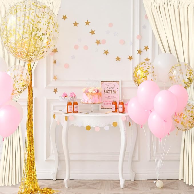 DWCN 10x7 FT Champagne Backdrop Curtains - Image 7