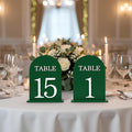 Arch Wedding Table Numbers 1-15 by CrazyAnt
