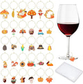 30PCS Wine Glass Charms Identification Markers by Unknown
