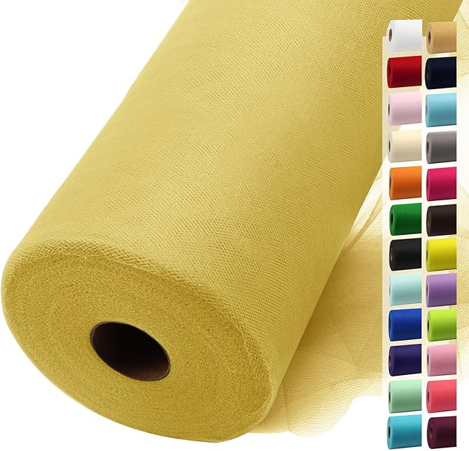 Tulle Fabric Rolls 54 Inch by 40 Yards Tulle Bolt Spool by IONTACH