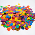 Rainbow Foil Confetti, Colorful Round Dots Glitter Table Confetti, Sparkling by Tim%26Lin