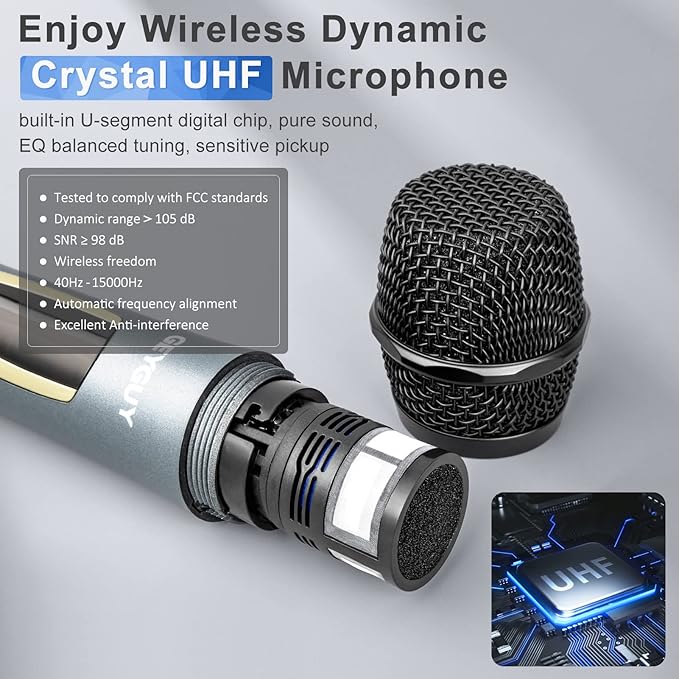 GTSK10-3 3-Way Portable Bluetooth PA Speaker - Image 3