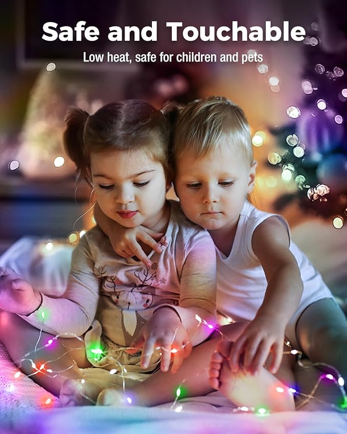 btfarm 12 Pack Fairy Lights Battery Operated, 7FT 20 LED Mini String Lights - Image 4