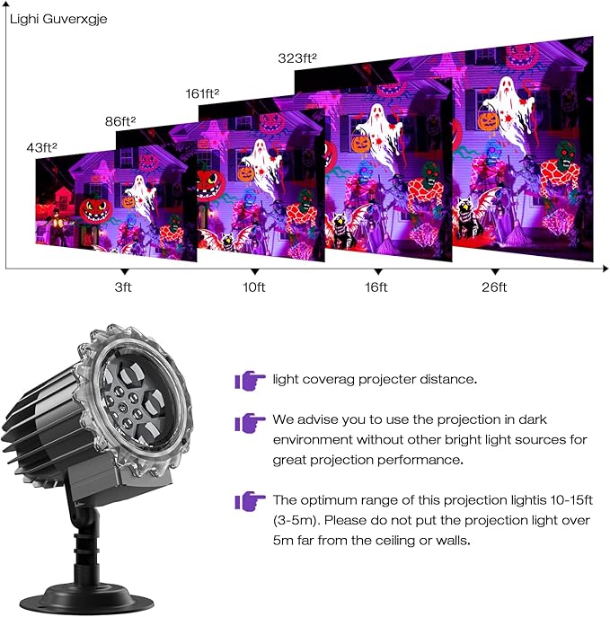 Halloween Light Projector Outdoor - Image 3
