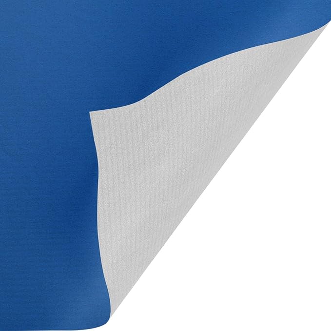 Jillson Roberts 6 Roll-Count Solid Color Hanukkah Gift Wrap Available in 2 - Image 4